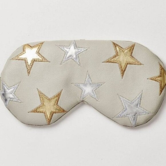 NWT FREE PEOPLE Cooling Starry Eyed Travel Eye Mask (Mint Green | One Size) - Picture 1 of 2